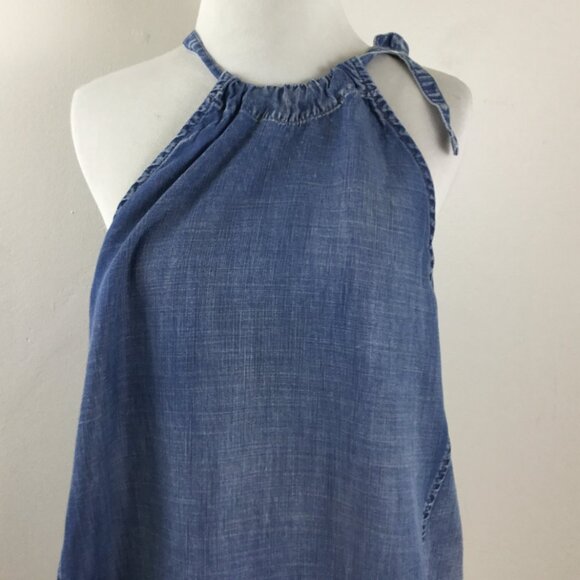 Cloth & Stone Chambray Halter Top l - Picture 3 of 8